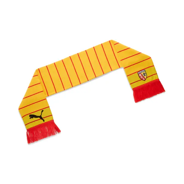 PUMA PUMA RC Lens Essentials Scarf, Sport, Pelé Yellow/Red, OSFA