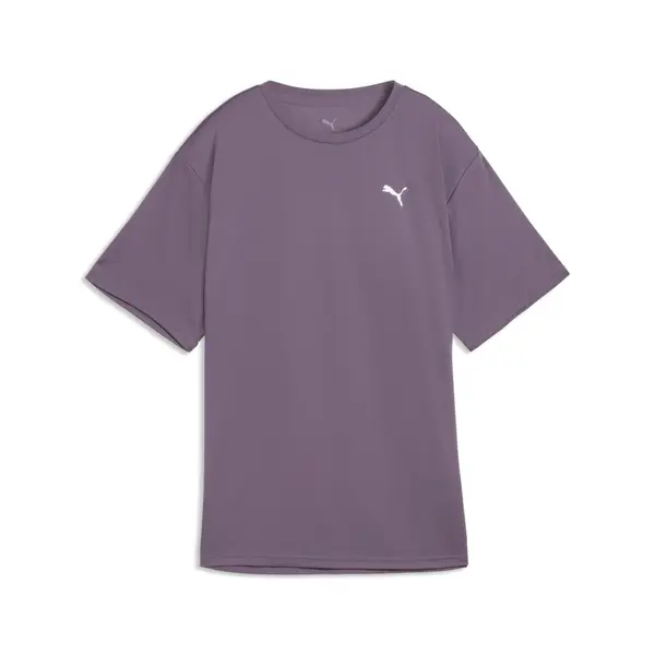 PUMA PUMA Relaxed Training Tee Women, Clothing, Purple Charcoal, S