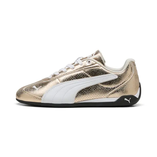 PUMA PUMA Replicatch Metallic Whisper Sneakers Women, Shoes, Gold/White, 35.5