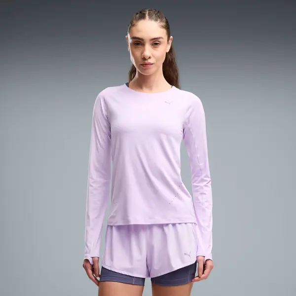 PUMA PUMA RUN CLOUDSPUN Running Top Women, Clothing, Light Lavender, S