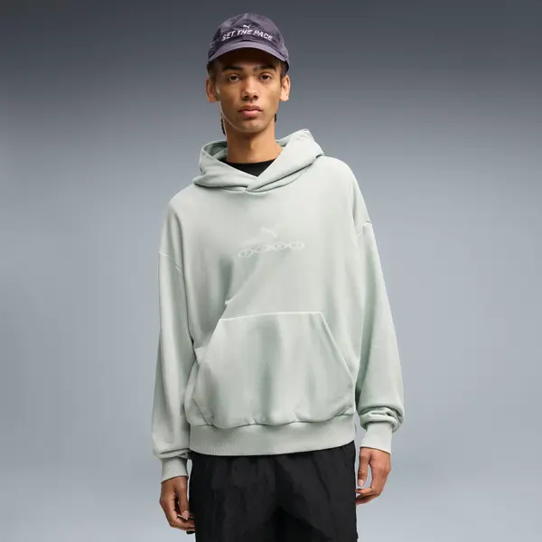 PUMA PUMA Run Culture Collective Boxy Hoodie Men, Clothing, Créme De Mint, S