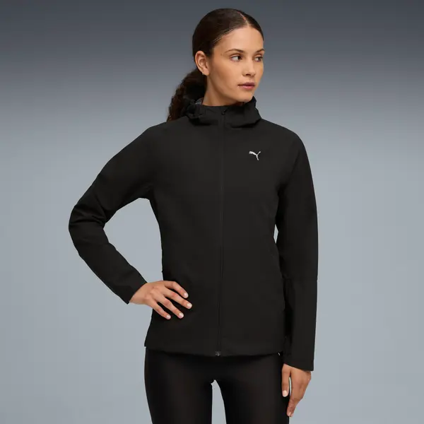 PUMA PUMA RUN rainCELL Jacket Women, Clothing, Black, XXS