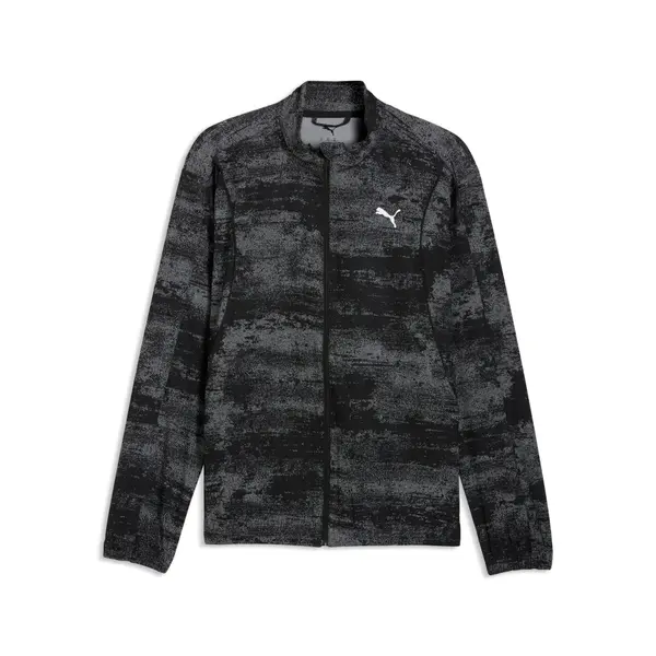 PUMA PUMA Run Velocity Printed Track Jacket Men, Shop, Black, S