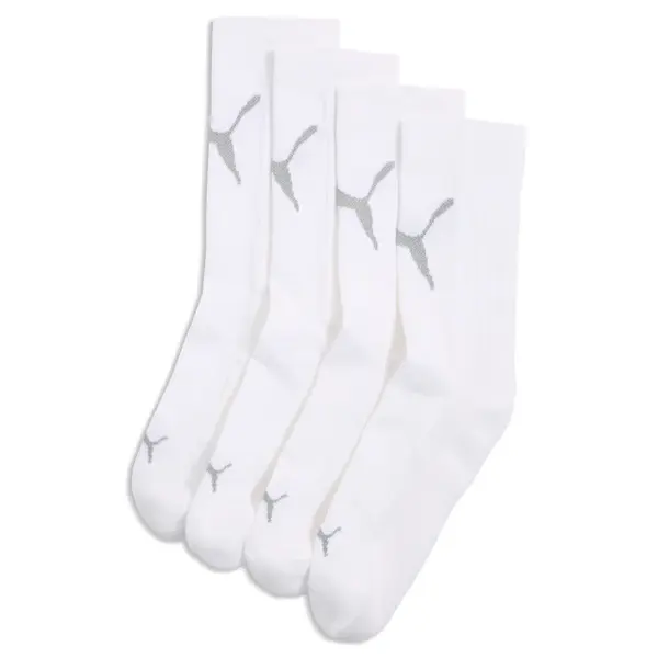 PUMA PUMA Running Crew Socks Unisex (2-Pack), Clothing, White, 35-38