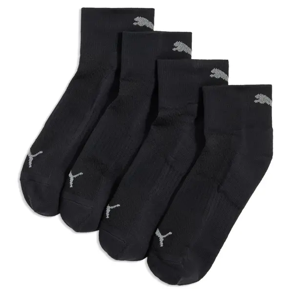 PUMA PUMA Running Quarter Socks Unisex (2-Pack), Women, Black, 35-38