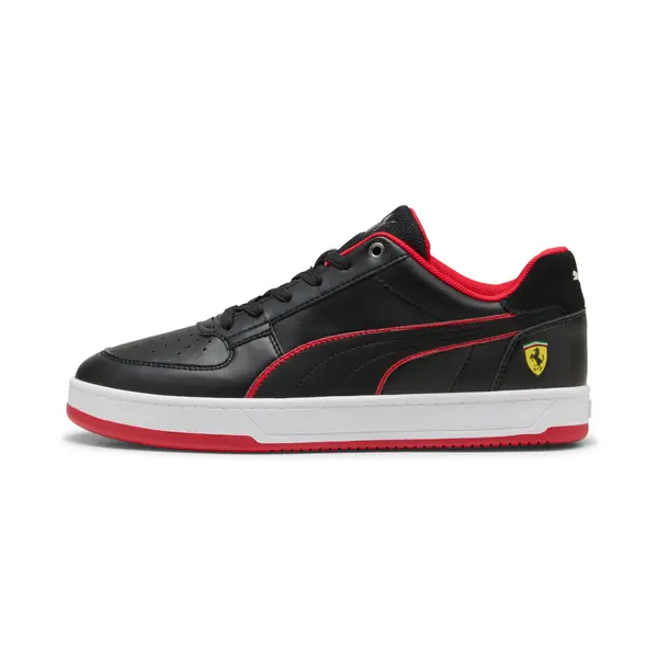 PUMA PUMA Scuderia Ferrari Caven 2.0 Sneakers Unisex, Shoes, Black/Rosso Corsa, 44