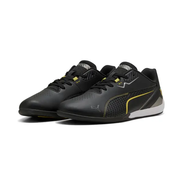PUMA PUMA Scuderia Ferrari Drift Cat 11 Sneakers Unisex, Ferrari, Black/Speed Yellow, 44