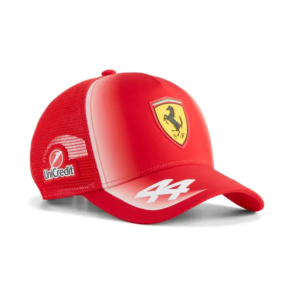 PUMA PUMA Scuderia Ferrari HP Hamilton Trucker Cap Youth, Motorsport, Red, YOUTH