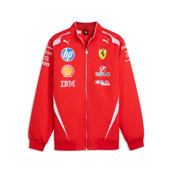 PUMA PUMA Scuderia Ferrari HP Replica Drivers Authentic Bomber Jacket Men, Motorsport, Red, S