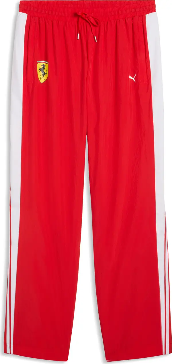 PUMA PUMA Scuderia Ferrari HP Replica Drivers Authentic Track Pants Men, Ferrari, Red, S