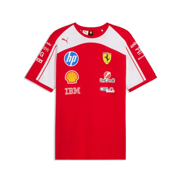 PUMA PUMA Scuderia Ferrari HP Replica Tee Unisex, Motorsport, Red, S