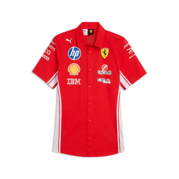 PUMA PUMA Scuderia Ferrari HP Shirt Unisex, Motorsport, Red, S