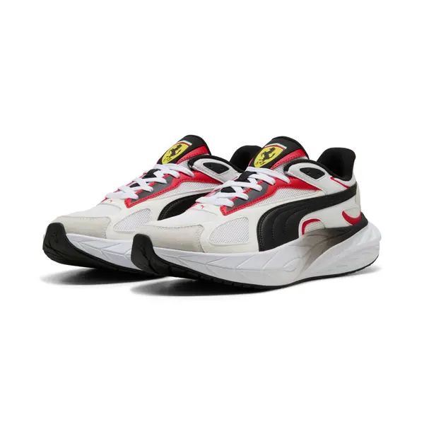 PUMA PUMA Scuderia Ferrari Hypnotic Sneakers Unisex, Ferrari, White/Black, 44