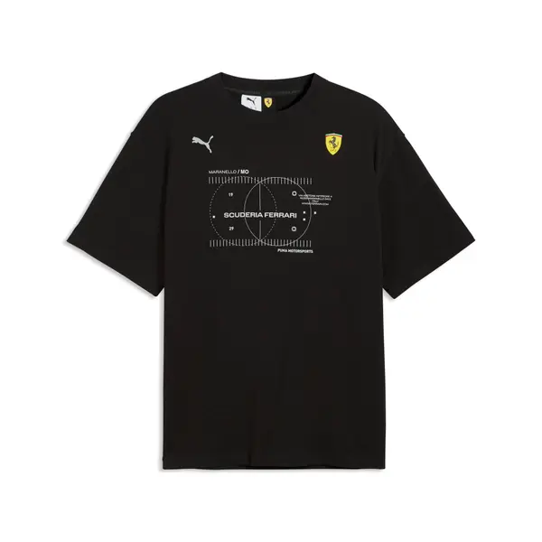 PUMA PUMA Scuderia Ferrari Premium Tee Men, Motorsport, Black, S