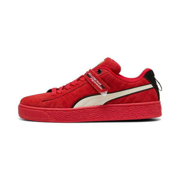 PUMA Puma Scuderia Ferrari Race Suede XL Hero Sneakers, Red, Size 39, Shoes