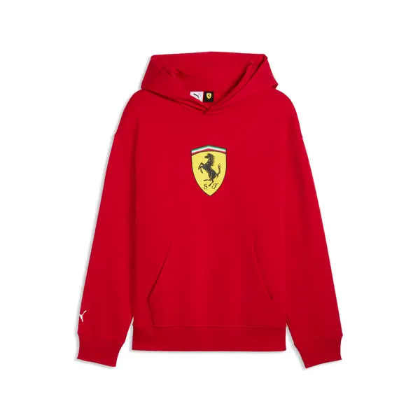 PUMA PUMA Scuderia Ferrari Shield Hoodie Men, Motorsport, Rosso Corsa, S