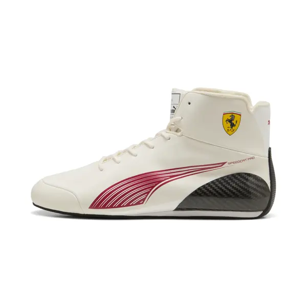 PUMA PUMA Scuderia Ferrari Speedcat Pro Charles Leclerc Boots Men, Shoes, Frosted Ivory/Dark Cherry, 44