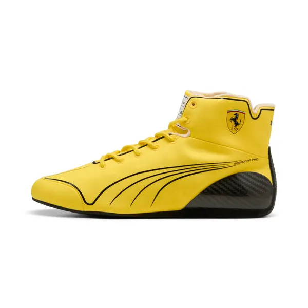 PUMA PUMA Scuderia Ferrari Speedcat Pro UK Lewis Hamilton Boots Men, Shoes, Speed Yellow/Black, 44