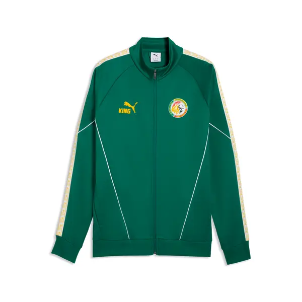 PUMA PUMA Senegal KING Anthem Jacket Men, Performance, Wild Green/Pelé Yellow, S