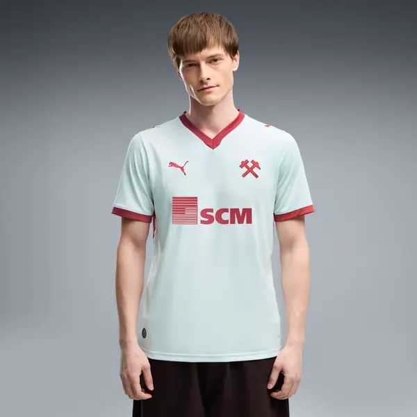 PUMA PUMA Shakthar Donetsk 26/27 Away Jersey Men, Clothing, Nitro Blue/Port, S
