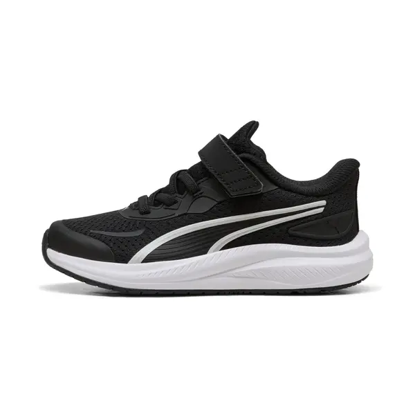 PUMA PUMA Skyrocket 2 Sneakers Kids, Shoes, Black/White/Silver, 27.5