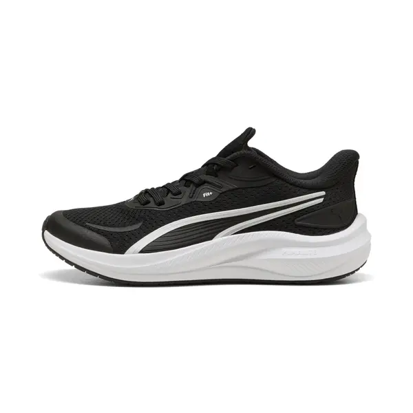 PUMA PUMA Skyrocket Lite 2 Shoes Youth, Shoes, Black/White/Silver, 35.5