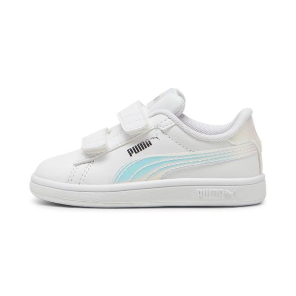 PUMA Puma Smash 3.0 Holo 2.0 Sneakers Toddlers, White, Size 26, Shoes
