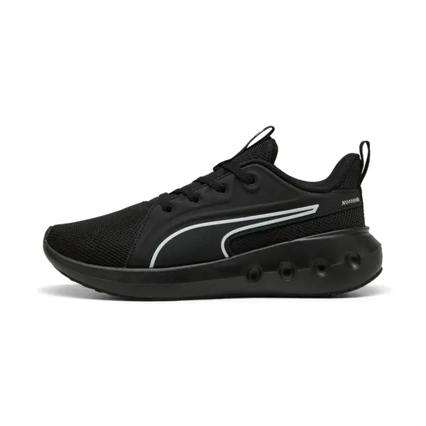 PUMA PUMA SOFTRIDE Carson Running Shoes Youth, Shoes, Black/White, 35.5