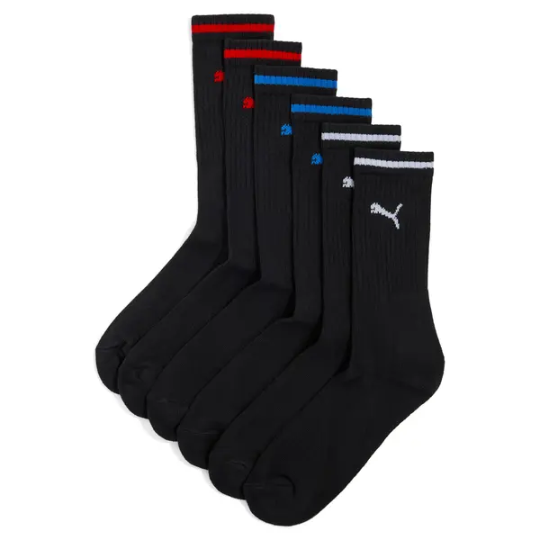 PUMA PUMA SPORT CREW STRIPE 3P, Clothing, Black, 35-38