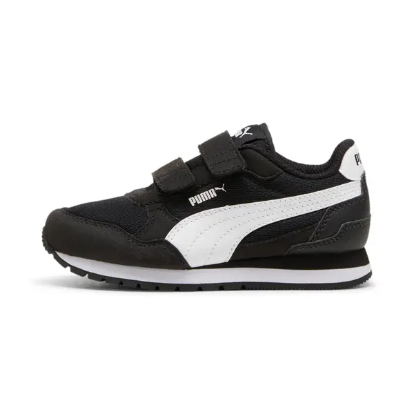 PUMA PUMA ST Runner v4 Mesh Sneakers Kids, Shoes, Black/White, 27.5