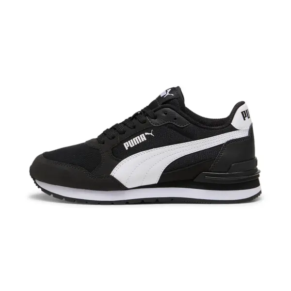 PUMA PUMA ST Runner v4 Mesh Sneakers Youth, Shoes, Black/White, 35.5