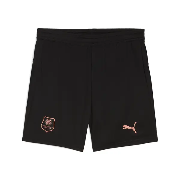 PUMA PUMA Stade Rennais FC 25/26 Shorts Youth, Clothing, Black/Copper, 15-16Y