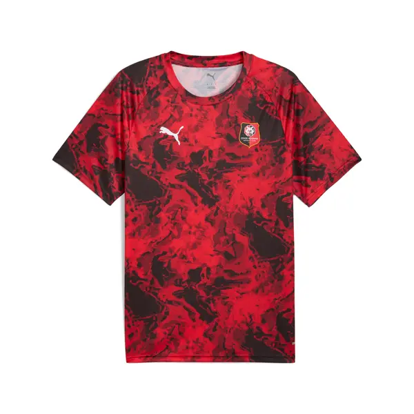 PUMA PUMA Stade Rennais FC Pre-match Jersey Men, Sport, Red/Black, S