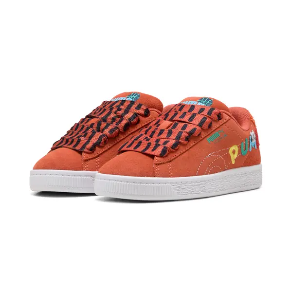 PUMA PUMA Suede XL Sporty Cats Sneakers Kids, Collections, Amarena/White, 27.5
