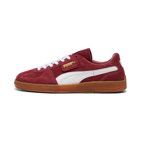PUMA Puma Super Team Suede Sneakers, Red, Size 45, Shoes