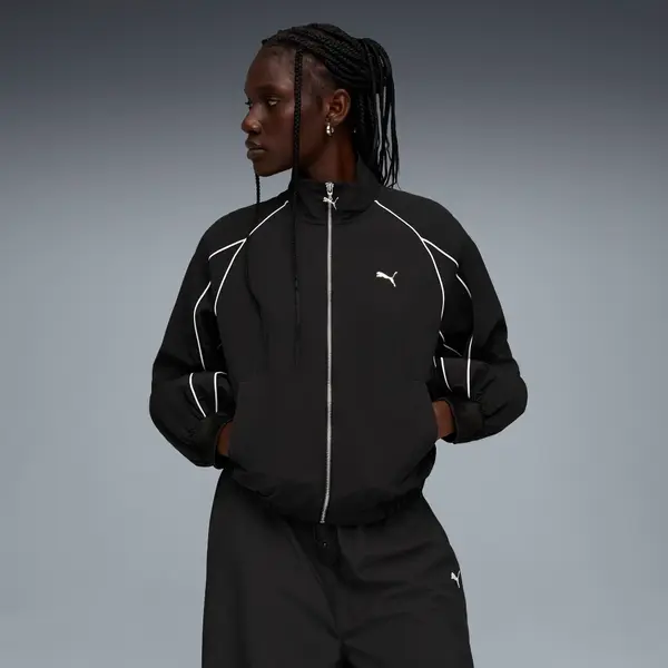 PUMA PUMA T7 Balloon Jacket Women, Clothing, Black, S