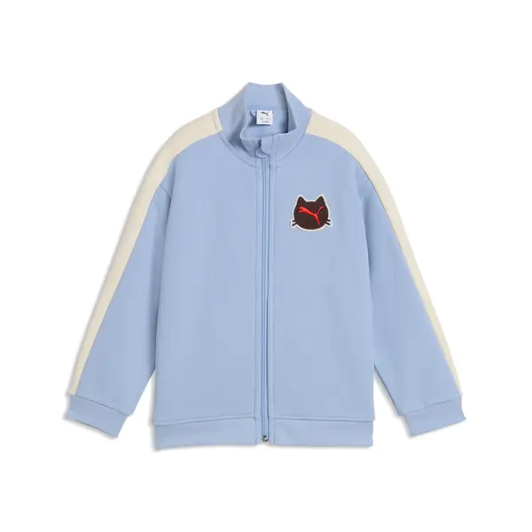 PUMA PUMA T7 Imaginary Friend Relaxed Full-Zip Jacket Kids, Age, Chambray Blue, 4-5Y