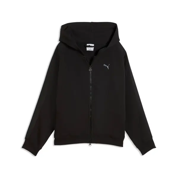 PUMA PUMA T7 Midnight Shadow Oversized Full-Zip Jacket Youth, Shop, Black, 15-16Y