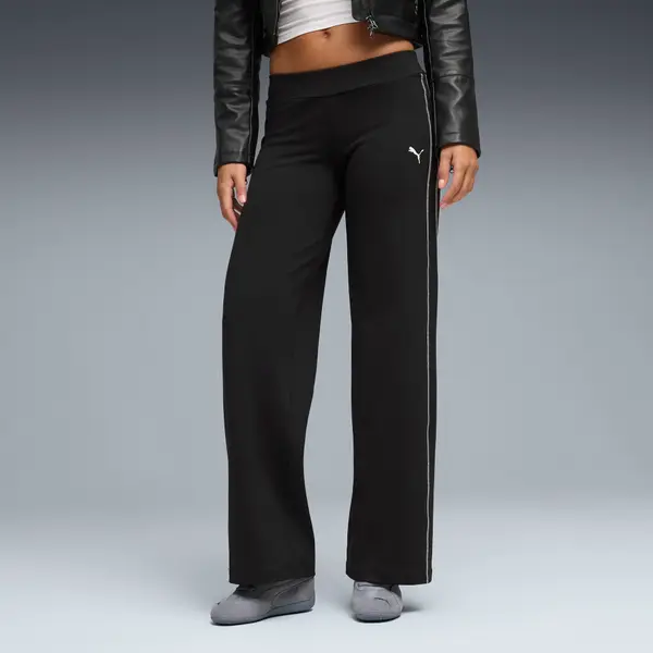 PUMA PUMA T7 Street Glam Pants Women, Clothing, Black, S
