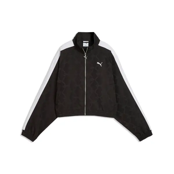 PUMA PUMA T7 Track Jacket Women, Clothing, Black, S