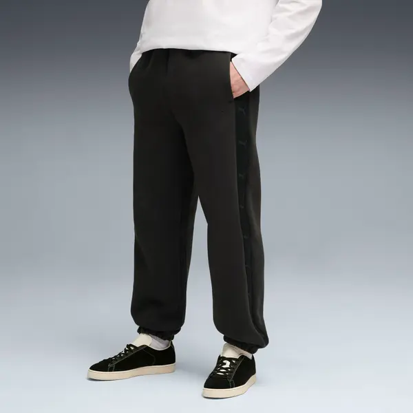 PUMA PUMA T7 Track Pants Men, Clothing, Black, S
