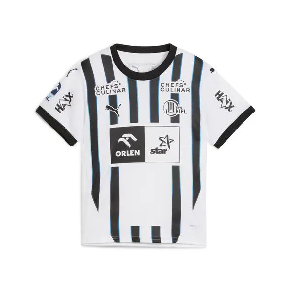 PUMA PUMA THW Kiel 25/26 Home Jersey Youth, Kids, White/Black, 4-5Y