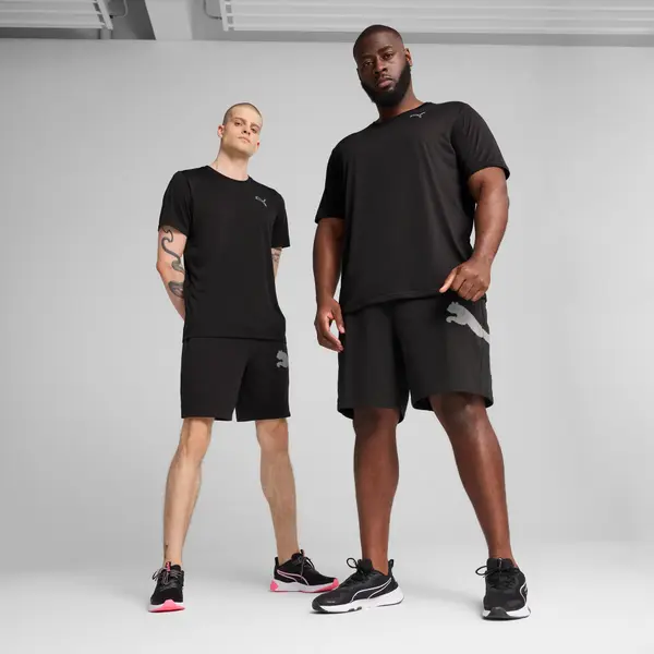 PUMA PUMA Train All Day Big Logo 8" Knit Shorts Men, Men, Black, S