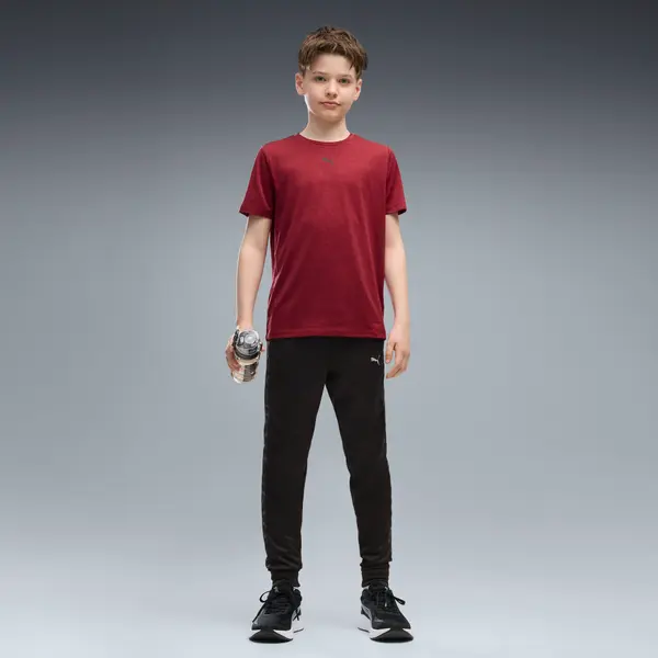 PUMA PUMA Train All Day Essentials Printed Slim Pants Youth, Clothing, Black, 15-16Y