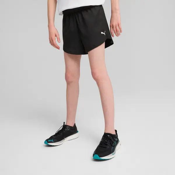 PUMA PUMA Train All Day Essentials Woven Shorts Youth, Clothing, Black, 5-6Y
