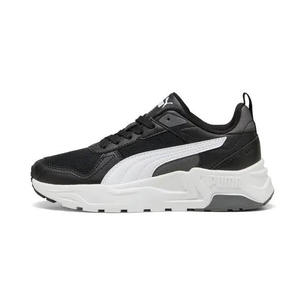 PUMA PUMA Trinity 2 Sneakers Youth, Shoes, Black/White/Cool Dark Gray, 35.5