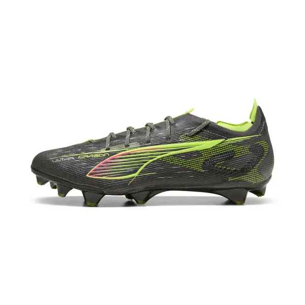 PUMA PUMA ULTRA 5 CARBON FG Football Boots Women, Shoes, Matte Aged Silver/Yellow Alert/Sun Struck, 37