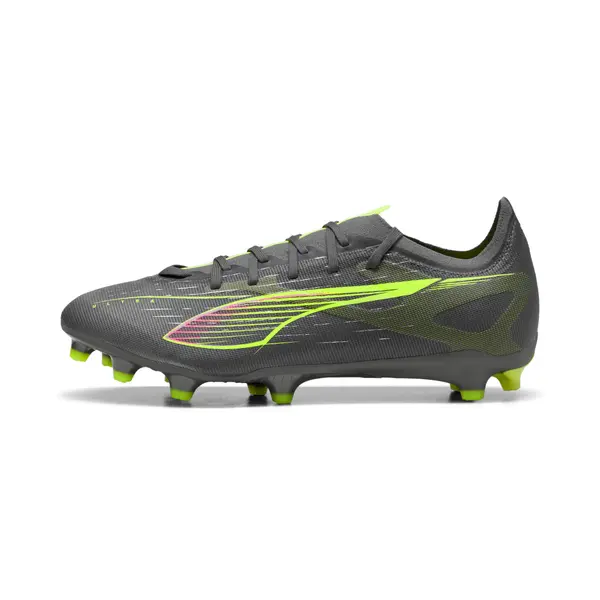 PUMA PUMA ULTRA 5 MATCH FG/AG Football Boots Unisex, Shoes, Matte Aged Silver/Yellow Alert/Aged Silver, 44