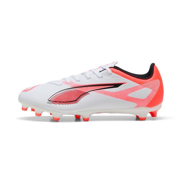 PUMA Puma ULTRA 5 PLAY FG/AG Football Boots, White, Size 44, Shoes
