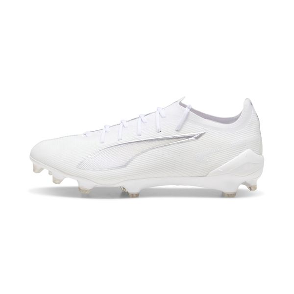 PUMA Puma ULTRA 5 ULTIMATE FG Football Boots, White, Size 40.5, Shoes